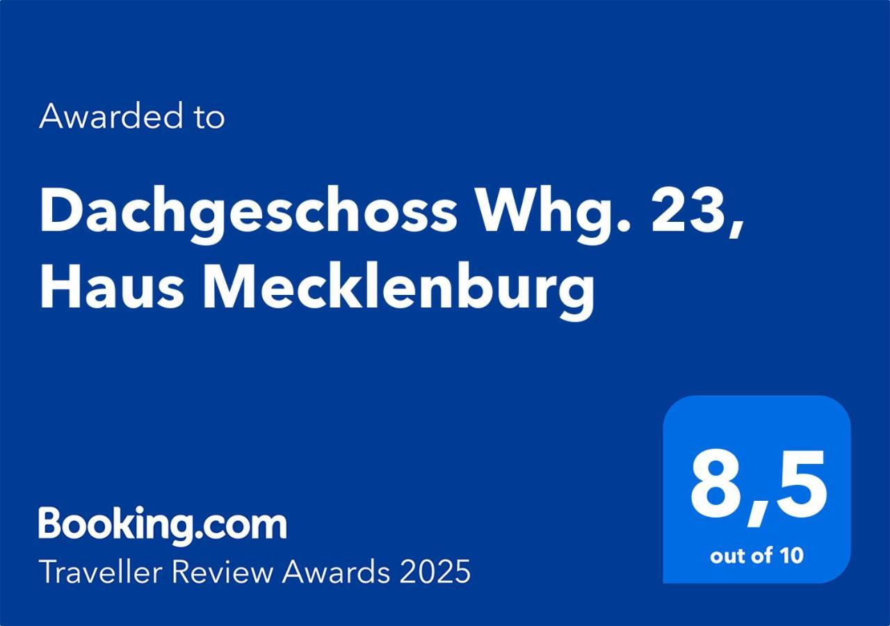 Ferienwohnung Dachgeschoss Whg. 23, Haus Mecklenburg Ostseebad Kühlungsborn Exterior foto
